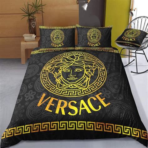 black and gold versace bedding|versace bedding for sale.